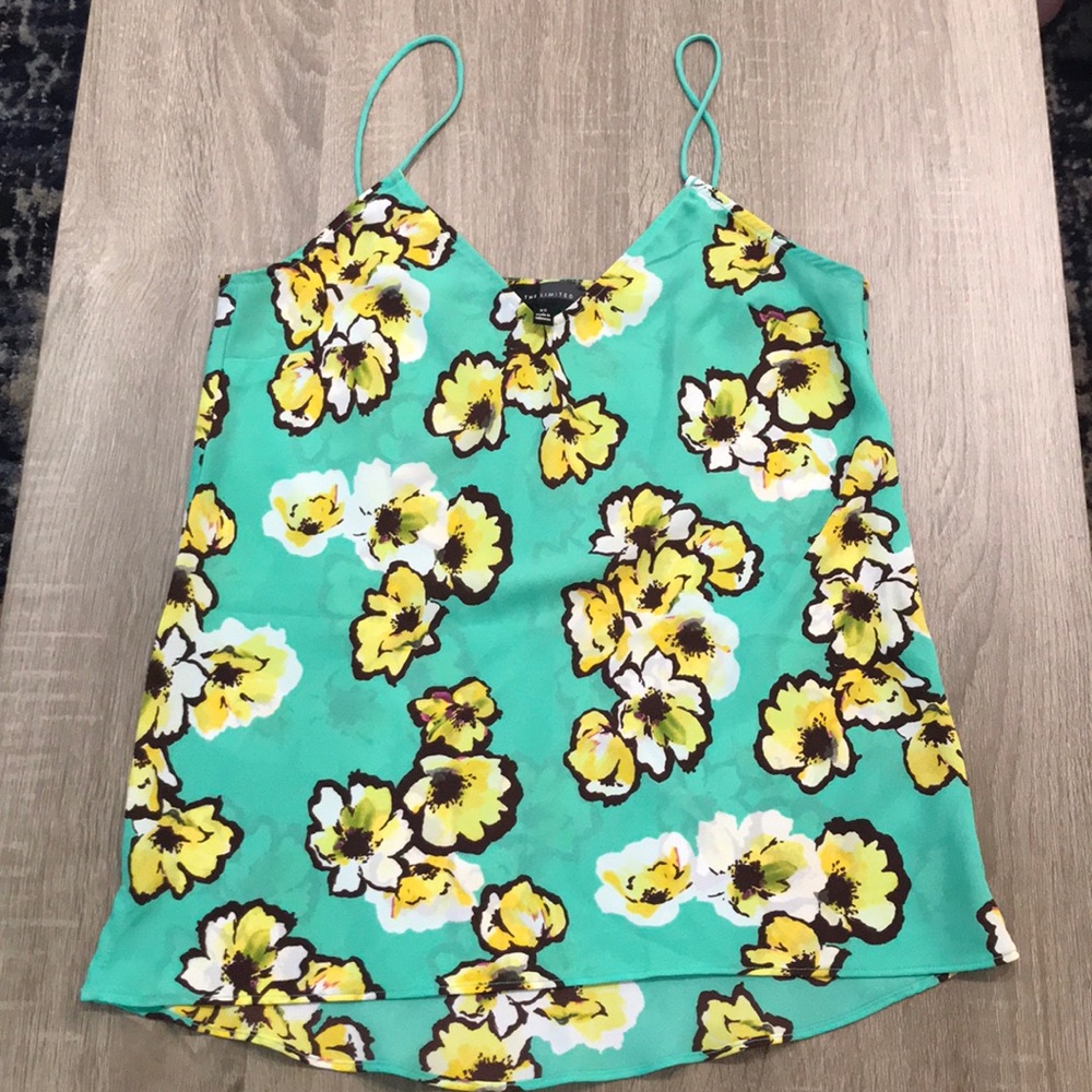 The Limited-Fun flower print tank top